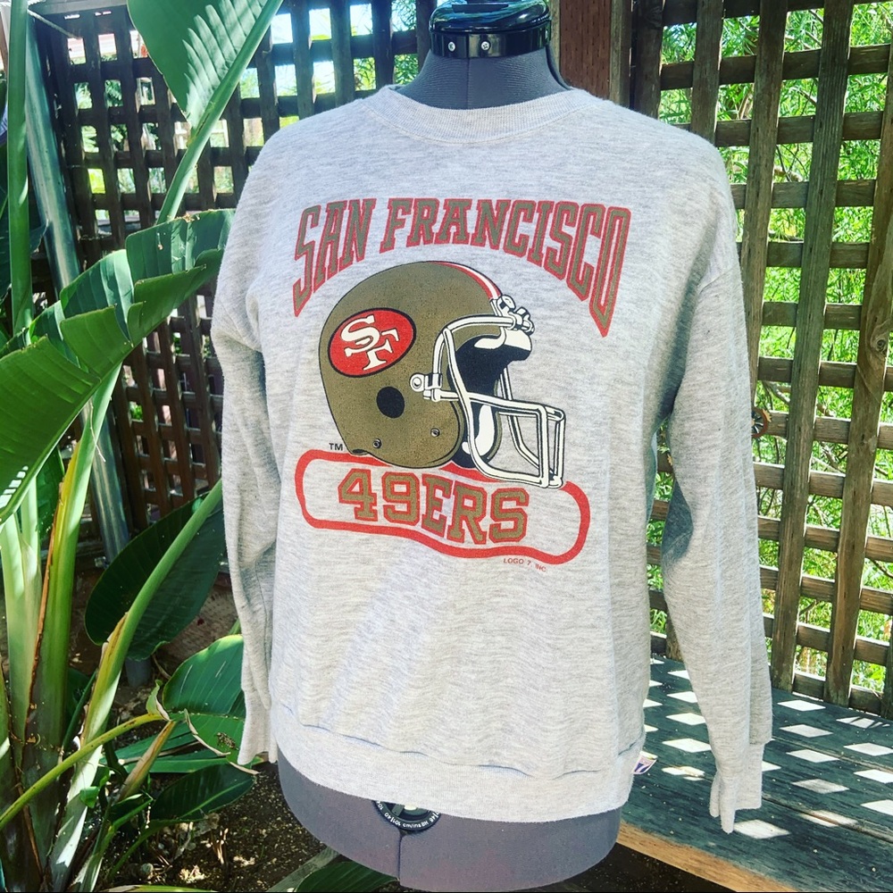 VTG San Francisco 49ers Gray Crewneck Sweatshirt